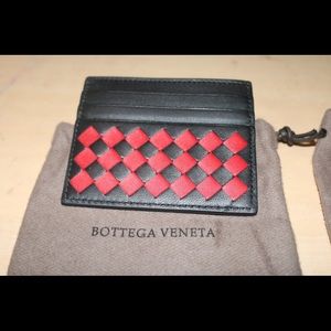 Authentic Bottega Veneta  intrecciato cardholder